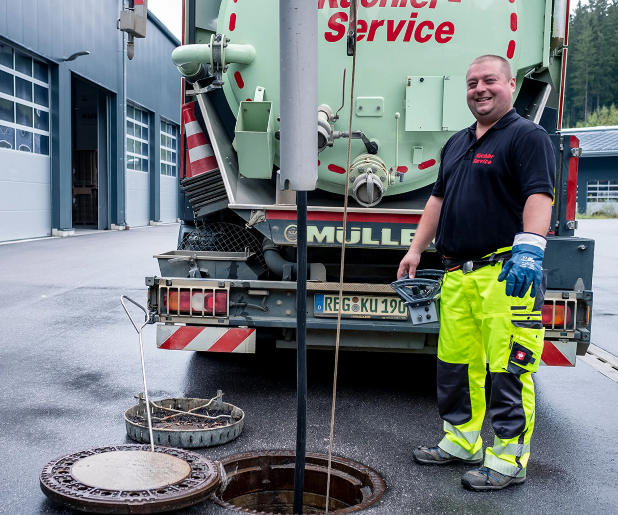 Kanal und Rohrreinigung in Altdorf mit moderner Technik